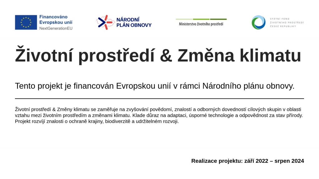 zivotni prostredi | Životní prostředí & Změna klimatu