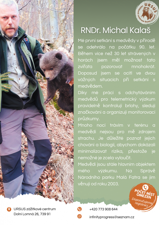 216021 | Přednáška o medvědech s RNDr. Michalem Kalašem