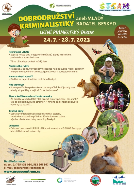 80372 | Letní tábor pro děti 2023 - Kriminálka URSUS
