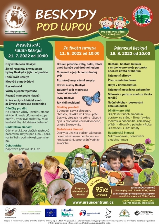 9182beskydy pod lupou lerto 2022 nahled2 1 1 | Letní akce pro veřejnost - léto 2022